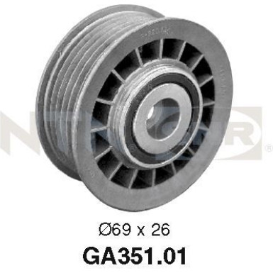 SNR Umlenk-/Führungsrolle, Keilrippenriemen SNR Umlenk-/Führungsrolle, Keilrippenriemen
