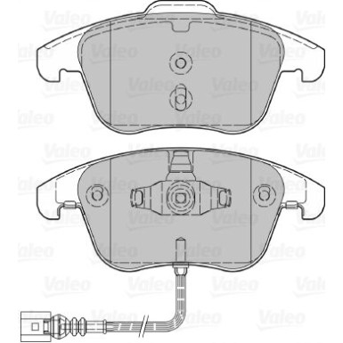 VALEO Bremsbeläge | 601036