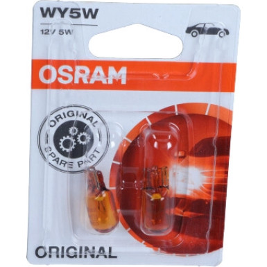 Osram Original Line WY5W Orange 12V 12V 5W W2,1x9,5d ORIGINAL 2827NA-02B Osram Original Line WY5W Orange 12V 12V 5W W2,1x9,5d ORIGINAL 2827NA-02B