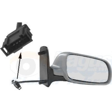 VAN WEZEL Außenspiegel 5879818 HAGUS