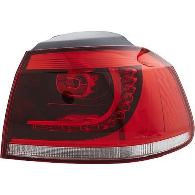 HECKLEUCHTE R 12 V HELLA | VW GOLF VI 08-12 | 2SD 010 408-081