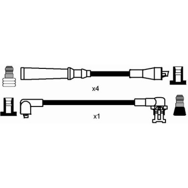 NGK | Zündleitungssatz 8481