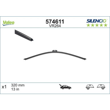 VM264 VALEO Silencio X.TRM HECK | Audi Q5 | 574611