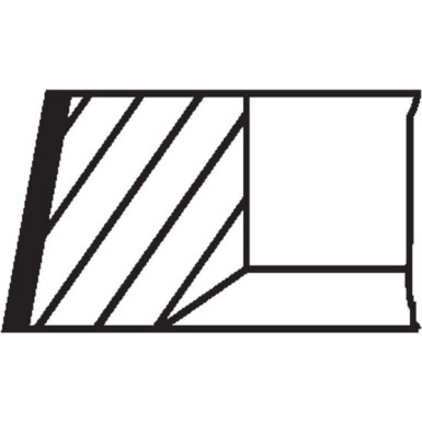MAHLE Kolbenringsatz 005 23 N1