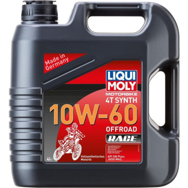 Liqui Moly Motorbike 4T Synth 10W-60 Offroad Race 4 l 3054 | 4L Kanister Kunststoff