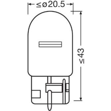 GLÜHLAMPE, PARK-/POSITIONSLEUCHTE | OSR7505SET