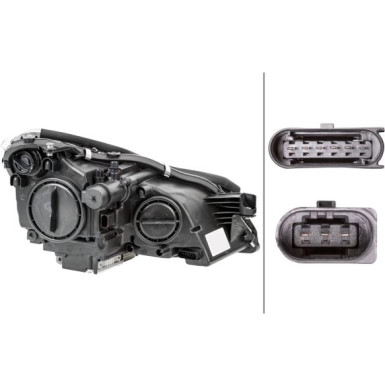 SCHEINWERFER L HELLA | MERCEDES CLS C219 04-11 | 1ES 008 821-311 SCHEINWERFER L HELLA | MERCEDES CLS C219 04-11 | 1ES 008 821-311