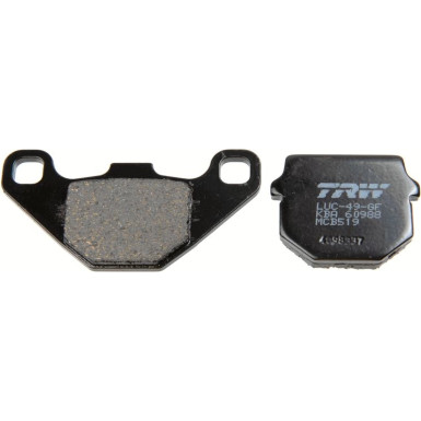 Bremsklötze vo/hi | HYOSUNG,KAWASAKI,PEUGEOT | MCB519