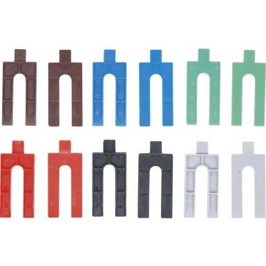 BGS Kunststoff-Unterlegkeile-Satz 24-tlg BGS Do it yourself 80724