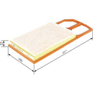 Luftfilter | SEAT,VW | F 026 400 019