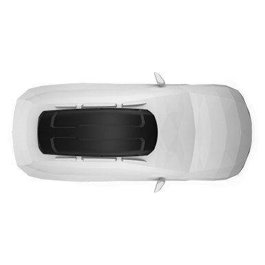 Thule Box Force XT XL schwarz - 635800 | L-210 B-86 H-44, 500 Liter, 75kg
