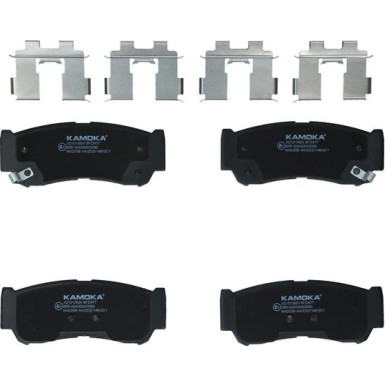 KAMOKA Bremsbelagsatz, Scheibenbremse JQ1013820