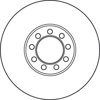 Bremsscheibe Iveco S. 06 TRW SINGLE DF4994S