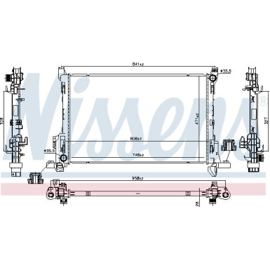 Wasserkühler PKW | Opel Vivaro B 14 | 630793