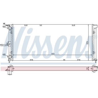 Wasserkühler PKW | VW Passat II,Santana | 651911 Wasserkühler PKW | VW Passat II,Santana | 651911