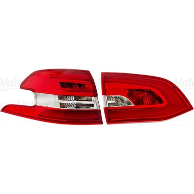 Heckleuchte I L M K-PLATTE LED VALEO PQ | PEUGEOT 308 II SW 9,13-6,17 | 45374