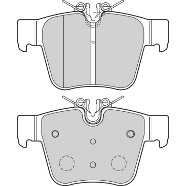 VALEO Bremsbeläge 302709
