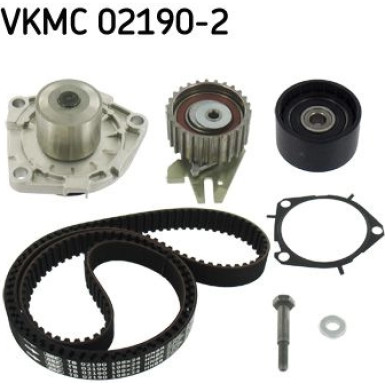 SKF Wasserpumpe + Zahnriemensatz | VKMC 02190-2