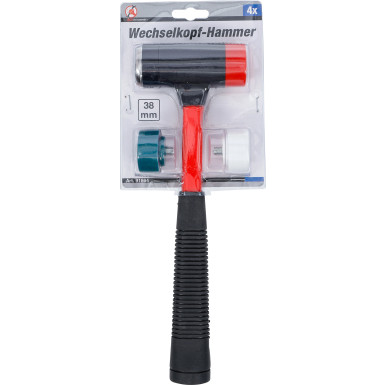 BGS Wechselkopf-Hammer-Satz Fiberglasstiel Ø 38 mm BGS Do it yourself 91864