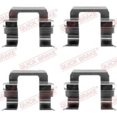 QUICK BRAKE Zubehörsatz, Scheibenbremsbelag 109-1252