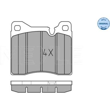 Bremsbelagsatz Bmw S. E12/E24 | 025 204 3715