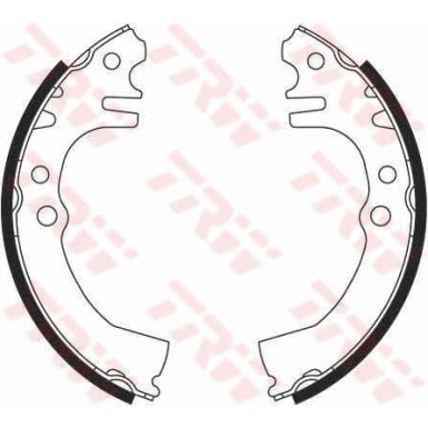 GS8699 Bremsbackensatz