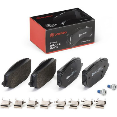 BREMBO Bremsklötze VA | CITROEN Berlingo FIAT OPEL PEUGEOT 18 | P 61 142 BREMBO Bremsklötze VA | CITROEN Berlingo FIAT OPEL PEUGEOT 18 | P 61 142