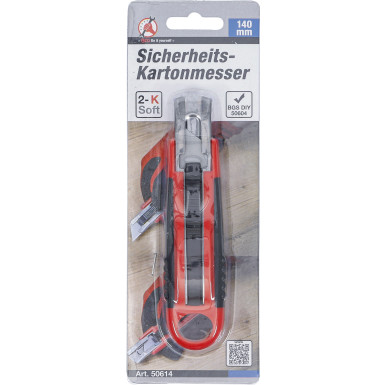 BGS Sicherheits-Kartonmesser 140 mm BGS Do it yourself 50614