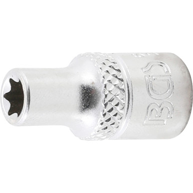 BGS Steckschlüssel-Einsatz E-Profil | Antrieb Innenvierkant 6,3 mm (1/4"""") | SW E6 | 6406