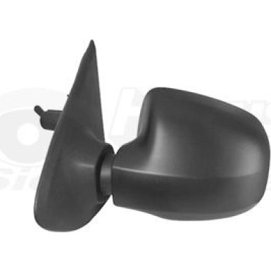 Außenspiegel Dacia Sandero konvex schwarz rauh OE 963021832R HAGUS 1507803