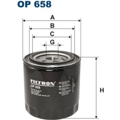 FILTRON Ölfilter | OP 658