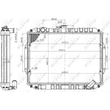 Kühler, Motorkühlung | 503486
