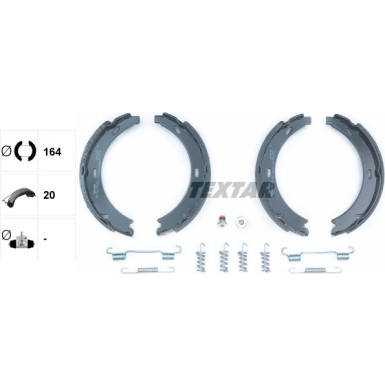 91057100 Bremsbackensatz, Feststellbremse