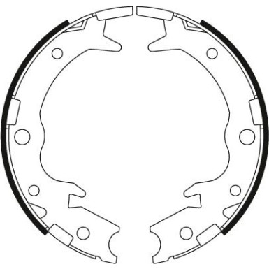 86 461 012 Bremsbacken | HONDA accord,FR-V,CR-V,Stream 02 | GS8697 86 461 012 Bremsbacken | HONDA accord,FR-V,CR-V,Stream 02 | GS8697