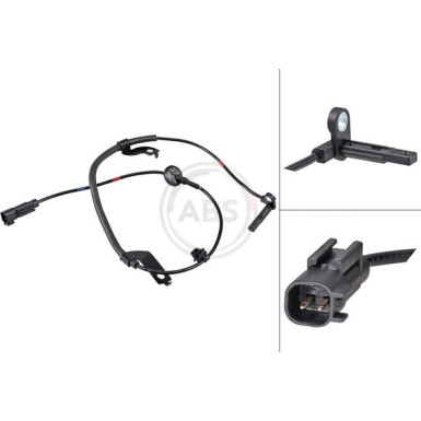 A.B.S. Sensor, Raddrehzahl A.B.S. Sensor, Raddrehzahl