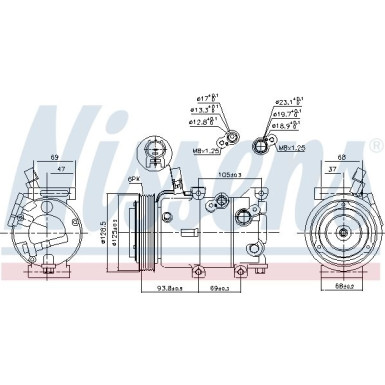 Kompressor PKW | Hyundai i30 1.6i 12 | 890237