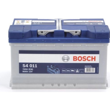 S4 011 BOSCH | PKW-Batterie | 12V 80Ah 740A | 0 092 S40 110