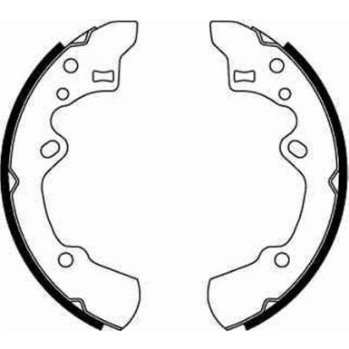 83 461 013 Bremsbacken | MAZDA 626 83 | GS8520