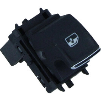 Original VAG Fensterschalter VW Tiguan 16- (Farbe: Mattschwarz - Brillantes Chrom) | 5G0959855LIHA