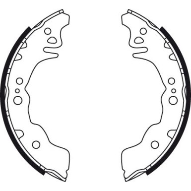 87 461 021 Bremsbacken | DAIHATSU Sirion,Materia 05 | GS8750