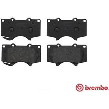 BREMBO Bremsklötze VA | LEXUS,TOYOTA 09 | P 83 102
