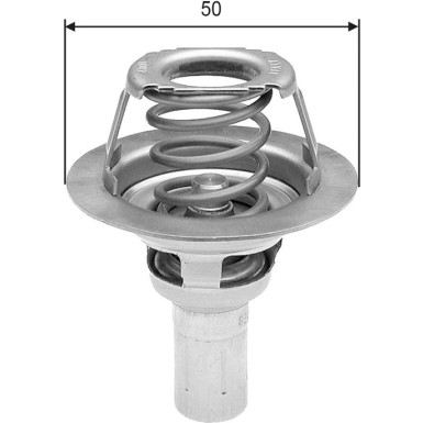 Gates Thermostat | RENAULT Clio 1.2 | TH23491G1