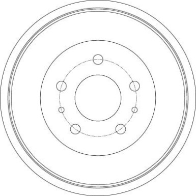 51 472 044 Bremstrommel | FORD FOCUS III Stufenheck 1.0 EcoBoost 12 | DB4427