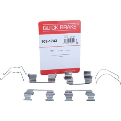 391-1743 Montagesatz f.Bremsklötze | HONDA CR-V | 109-1743