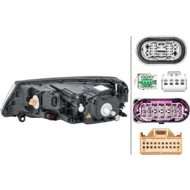 SCHEINWERFER R HELLA | VW TOUAREG 10-18 | 1EL 011 937-421