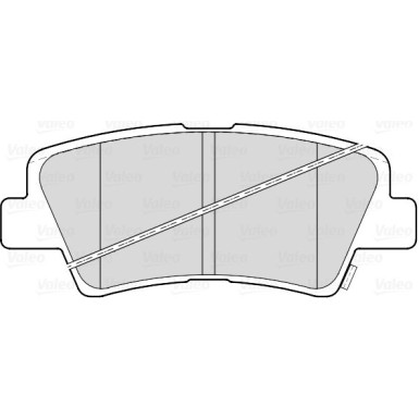 VALEO Bremsbeläge | 302335