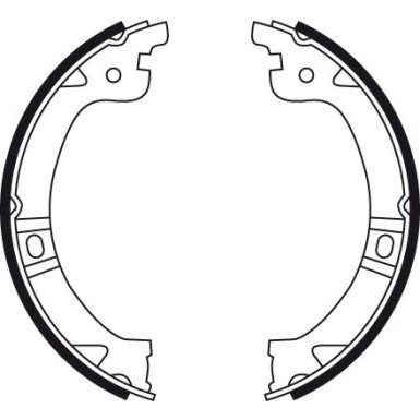 60 462 000 Bremsbacken | CHRYSLER Voyager 00 | GS8759