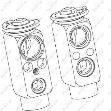 Expansionsventil, Klimaanlage EASY FIT 38400