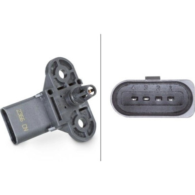 HELLA Sensor, Saugrohrdruck 6PP 009 400-261