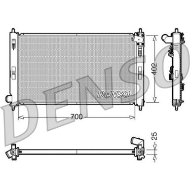 Denso | Motorkühler | DRM45032